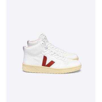 Veja V-10 CWL High Top Sko Herre Hvite | NO 285FDN